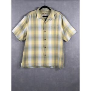Tommy Bahama Plaid Shirt Men's Size XL Button Down